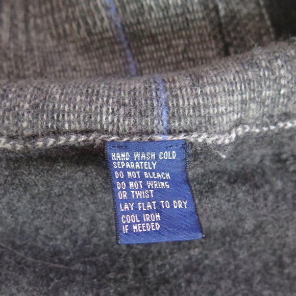 Kate Spade Winking Face Heather Grey Pullover Sweater, XL - Picture 10 of 11